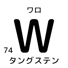 便利な元素記号スタンプ2