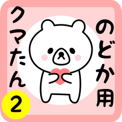 Sweet Bear sticker 2 for nodoka