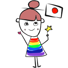 Japanese speaking girl