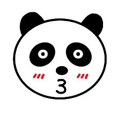 stickers of panda