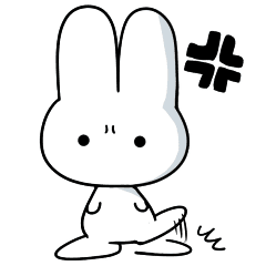 おいかりうさぎ Line スタンプ Line Store おいかりうさぎ Line スタンプ Line Store