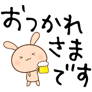handwrite character & rabbit