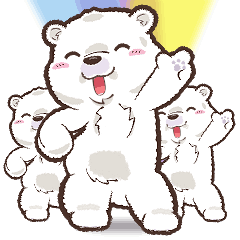 熊白熊 3 搖擺起來動滋動滋