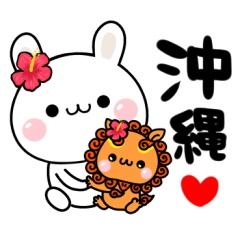 TANUchan OKINAWA cute rabbit