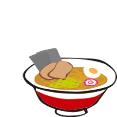 動くラーメンステッカー Line スタンプ Line Store