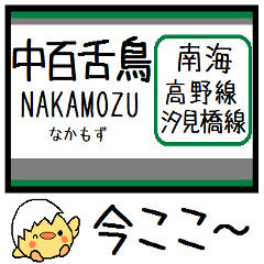 Inform station name of Nankai Koya line3