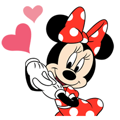Minnie Mouse Animated Stickers – LINE stickers | LINE STORE