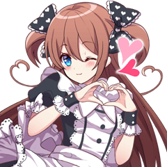 元気な萌え少女メイたそだよ 10 Line スタンプ Line Store