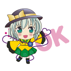 動く 東方project こいし Line スタンプ Line Store 動く 東方project こいし Line スタンプ Line Store