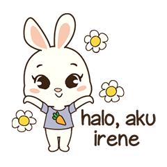 Sticker Nama : Irene
