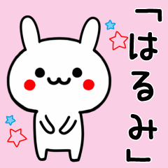 Cute Rabbit Sticker For HARUMI
