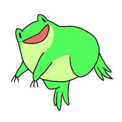 fluffy frog