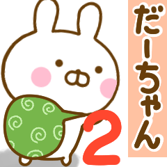 だーちゃん が使う名前スタンプ 2 Line スタンプ Line Store