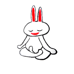Yoga  rabbit