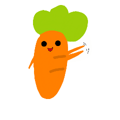 可愛的胡蘿蔔小妹