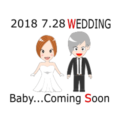 Happy wedding SEKIJIMA