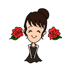 Yuko original sticker