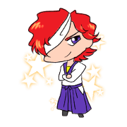 Umekyu's character Sticker
