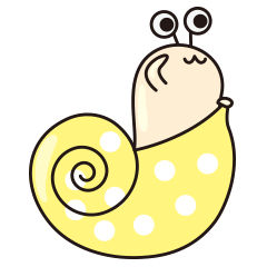 水玉のかたつむり