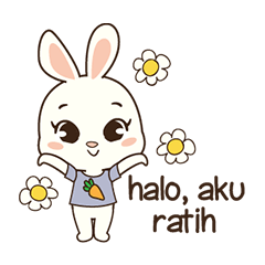 Sticker Nama : Ratih