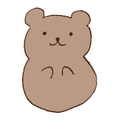 Bear "Knuckle zack" Sticker