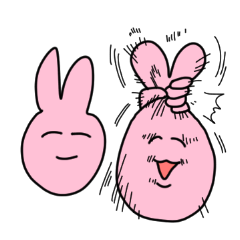 My friend rabbit – LINE stickers | LINE STORE