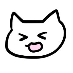 Berry cute cat sticker