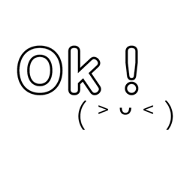kaomoji stamp a