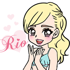 Burlesque Tokyo Rio's Sticker Vol.02