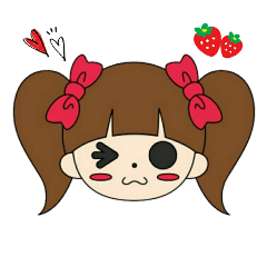 Lovely strawberry"Maka-chan editing"