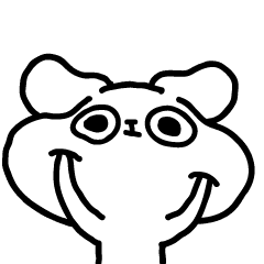 牠應該是一隻狗吧?(抖動版) – LINE貼圖 | LINE STORE