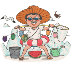 Summer of StrawHat boy