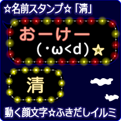 Anime.Face.smile.name.`Kiyo' Kanji.