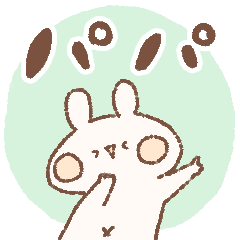 momochy Rabbit [Papa] Name sticker