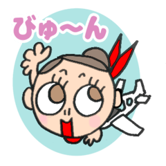 Miwachi's Happy sticker [CA]