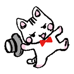 Nekoko is a fleecy cat.
