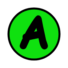 GreenBlack Alphabet