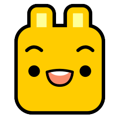 Kunyik The Square Rabbit Emoji