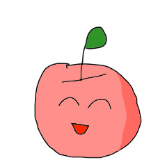 Cute apple sticker!