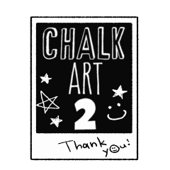 Chalk art Sticker 2 (moves)