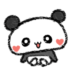 Daily sticker(panda)