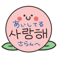 毎日♡韓国語セット(ハングル+日本語訳)