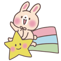 Cute rabbit_Daily use ver[English]