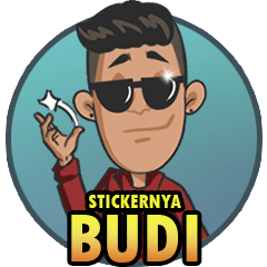 Stickernya Budi