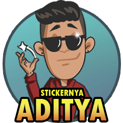 Stickernya Aditya