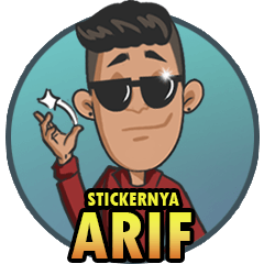 Stickernya Arif