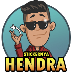 Stickernya Hendra
