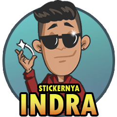 Stickernya Indra