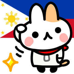 Cute cat Philippines Tagalog & Japanese
