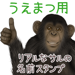 Uematsu Monkey's real name Sticker